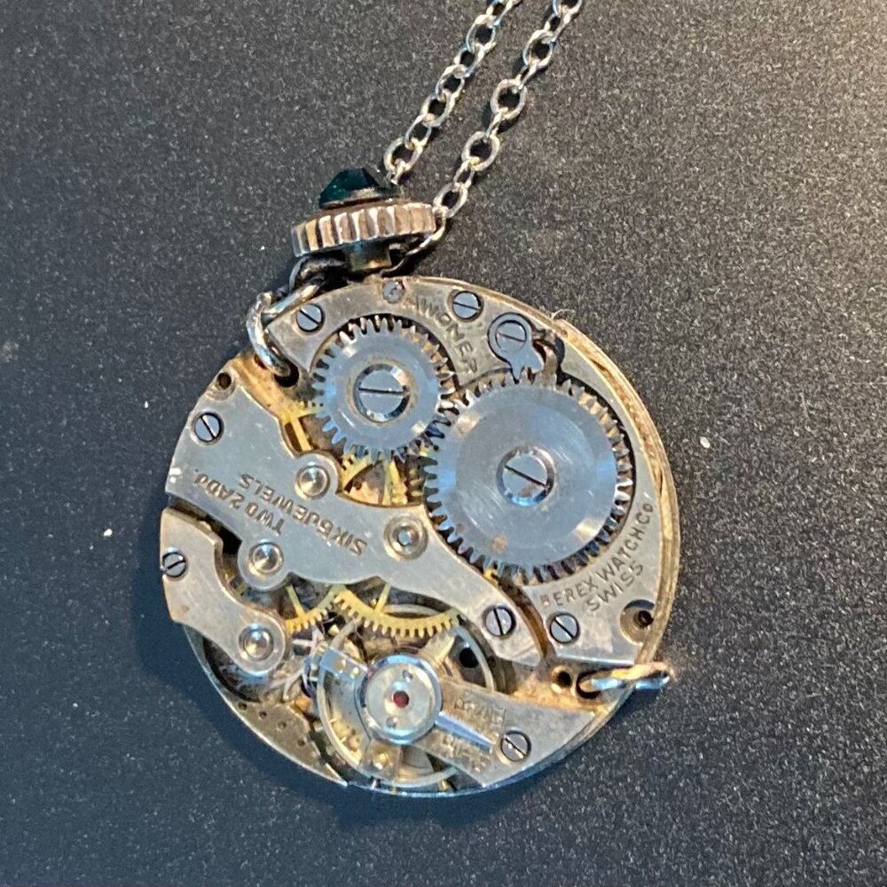 Steampunk Clockwork Pendant